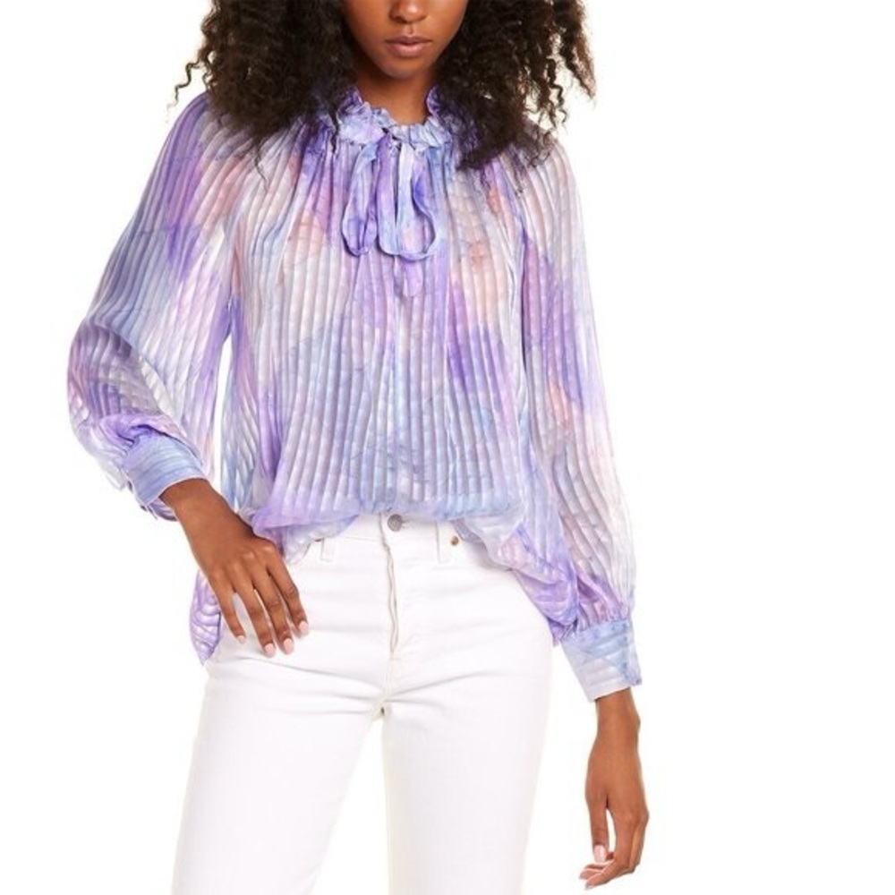 BNWT Loveshackfancy Willow Top in Raindrop